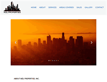 Tablet Screenshot of mzlproperties.com